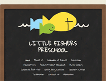 Tablet Screenshot of littlefisherspreschool.org